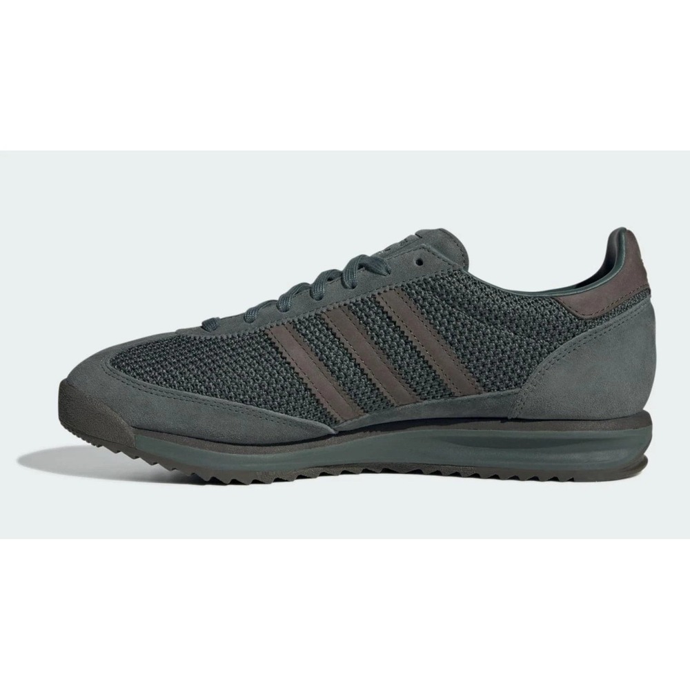 adidas Sl 72 RS Mens Size 7.5 Grey Sneakers Casual Shoes JH5105 NEW - Picture 2 of 6